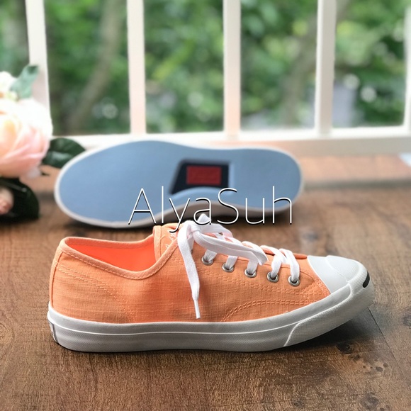 NWT Converse JP Open Textile Orange🍊Fog W AUTHENT - Picture 2 of 8
